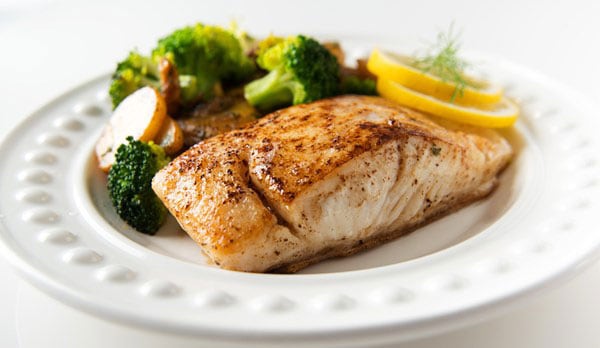 WW Freestyle Zero Point Meals: Lemon and Herb Grilled Halibut
