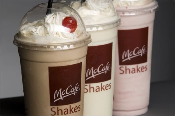 McCafé Chocolate Shake