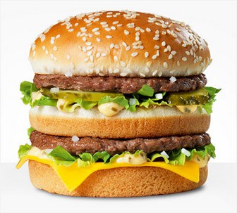 Big Mac: 14 Weight Watchers Points