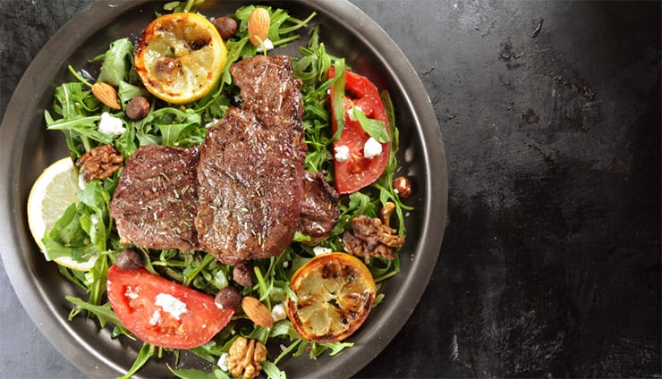 Beef Steak Salad