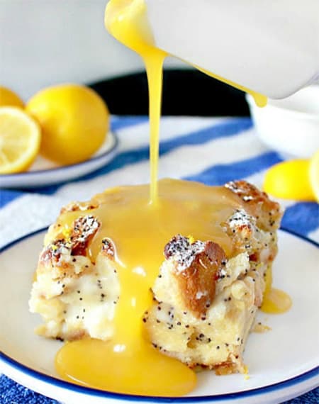 Citrus Bread Pudding