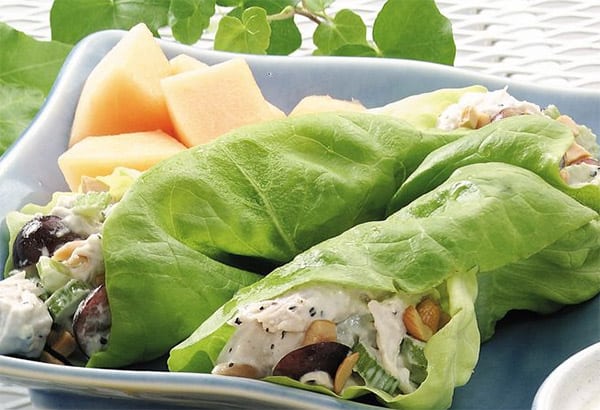 Pork and Lettuce Rolls