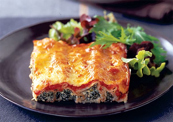 Spinach Cannelloni