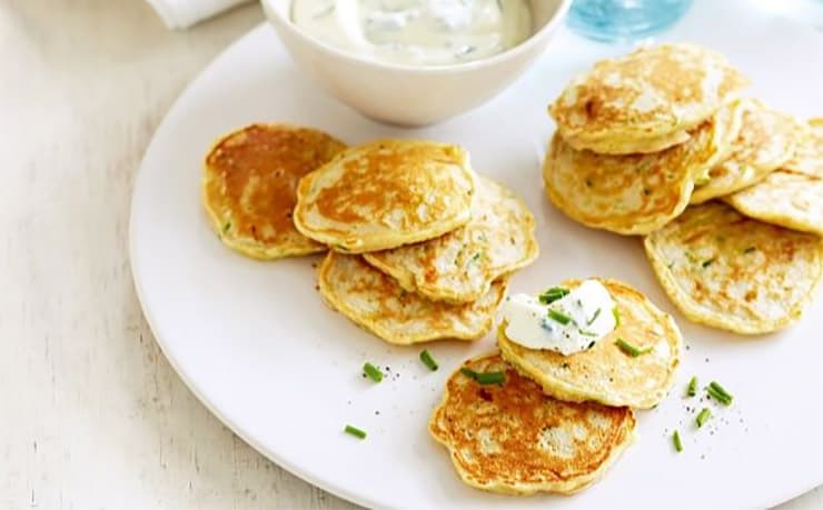 Carrot and Zucchini Pikelets
