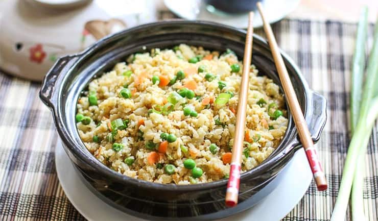 Keto Meals: Vegetable Fried “Rice”