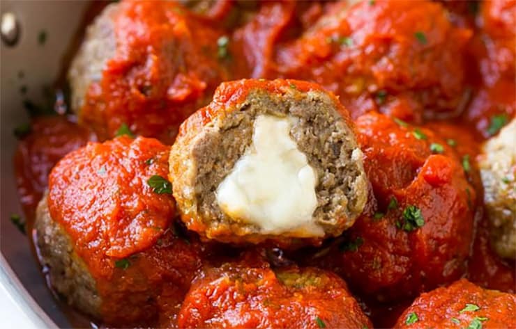 Keto Meals: Easy Cheesy Meatballs