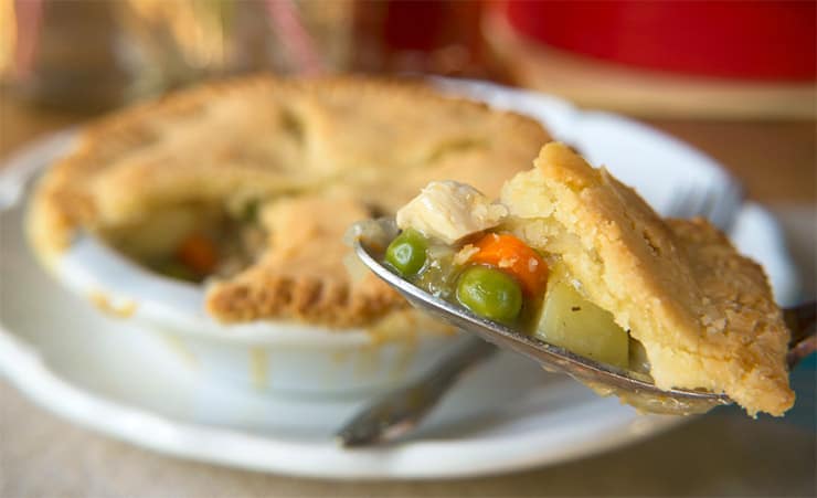 Keto Meals: Keto Chicken Pot Pie