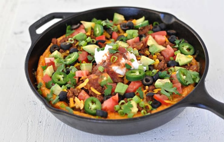 Keto Meals: Taco Skillet Duo