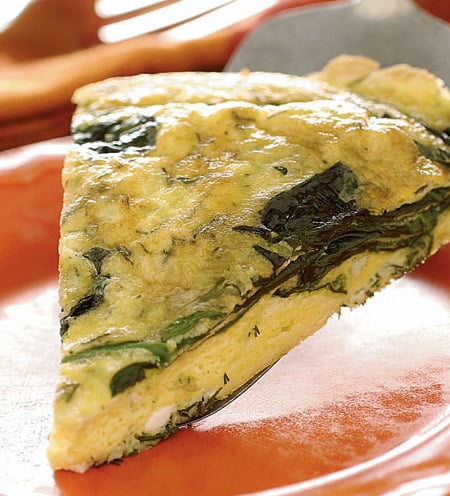 Greek Frittata with Feta & Dill