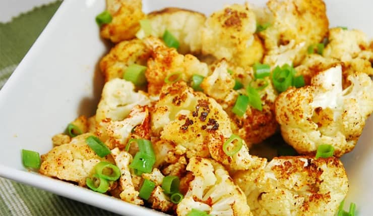 WW Freestyle Zero Point Meals: Roasted Chile and Lime Cauliflower