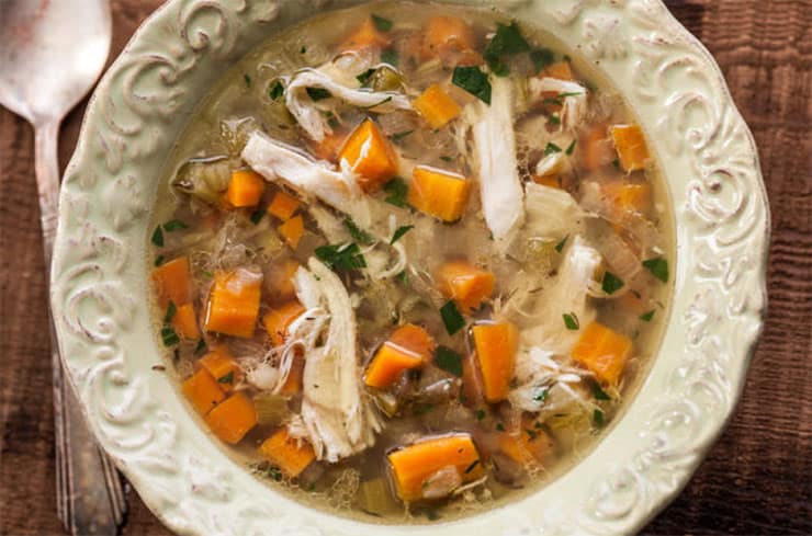 WW Freestyle Zero Point Meals: Crockpot Chicken Soup