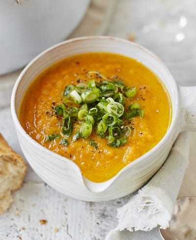 WW Freestyle Zero Point Soups: Spicy Carrot Soup