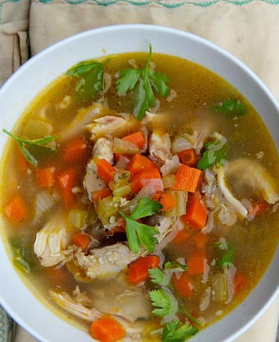 WW Freestyle Zero Point Soups: Turkey Vegetable Soup