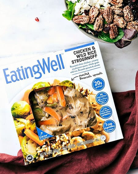 Weight Watchers Friendly Frozen Meals: Eating Well Chicken & Wild Rice Stroganoff