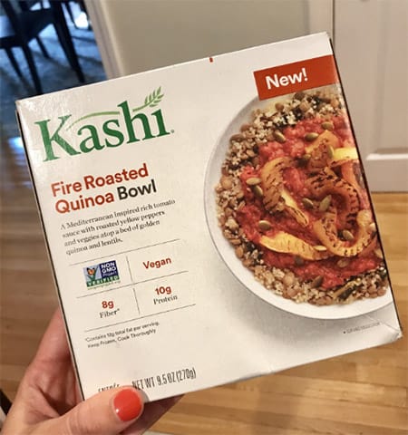 Weight Watchers Friendly Frozen Meals: Kashi Fire Roasted Quinoa Bowl