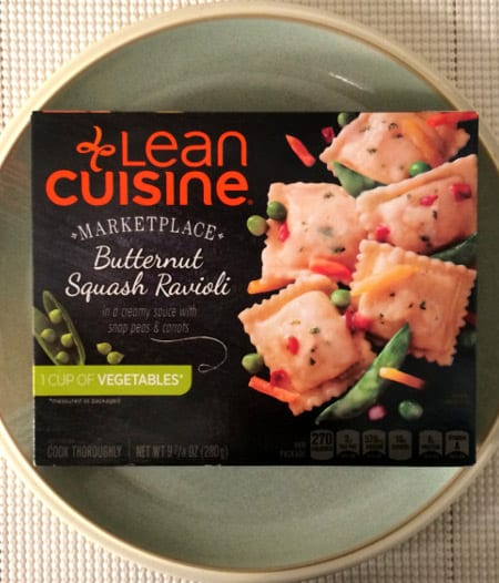 Weight Watchers Friendly Frozen Meals: Lean Cuisine Butternut Squash Ravioli