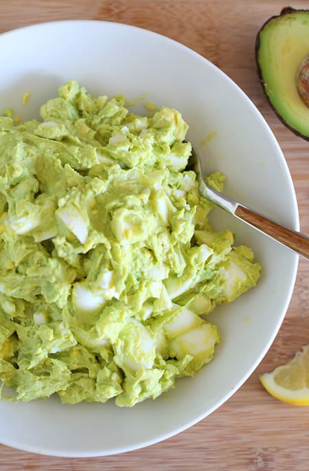 myWW Freestyle Hack Recipes: Amazing Avocado and Egg Salad